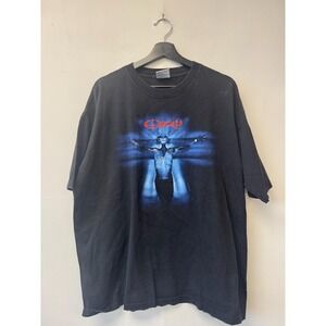 Vintage Ozzy Osbourne Shirt Mens XL Black AllSport Band Graphic Metal Tour Y2K